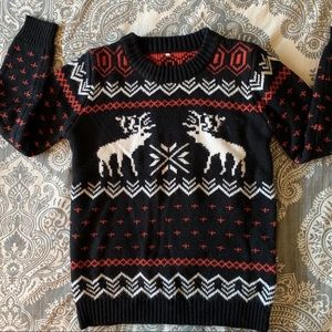 Reindeer & Snowflakes Christmas Sweater